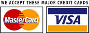 Visa and MasterCard